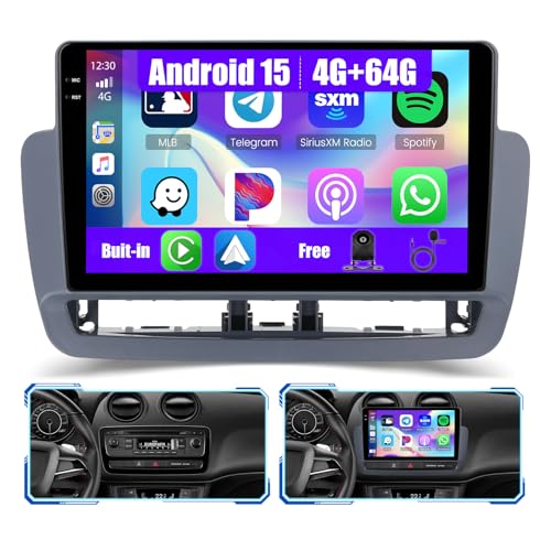[4G+64G] Inefala Android 15 Autoradio pour Seat Ibiza 2012-2015 avec Wireless Carplay Android Auto,...
