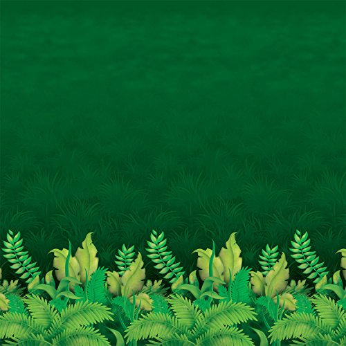 Jungle Foliage Plastic Backdrop (4 Ft. X 30 FT.) (Group Cross Culture VBS 2017)