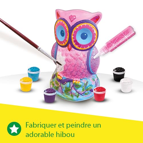 Moulage et peinture SES CREATIVE Chouette Figurines en plâtre - vue 5
