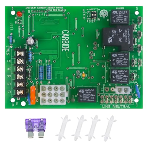 WERLAHO Upgraded Furnace Control Circuit Board 50A55-743 Replacement for Goodman PCBBF112S PCBBF123S PCBBF110S PCBBF110 PCBBF123 PCBBF112