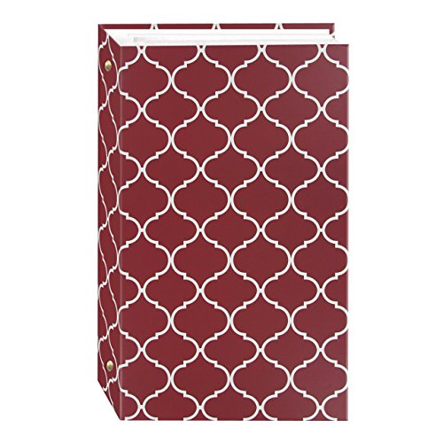 Pioneer Photo Albums Photo Album, Elegant Diamonds, 300 Pockets 4"x6"