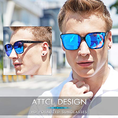 ATTCL Unisex Sonnenbrille mit HD-Nylonlinsen