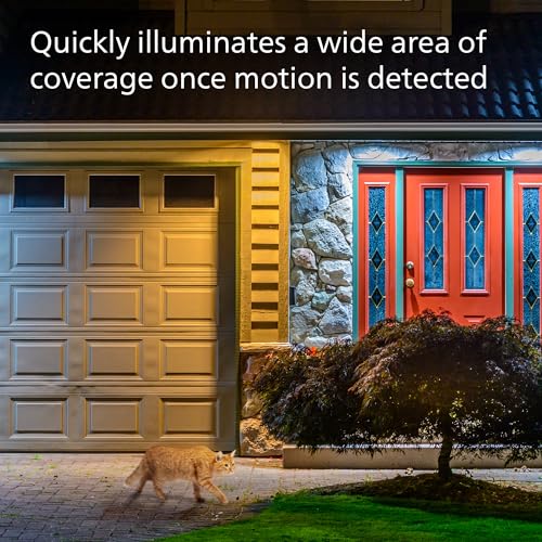 PHILIPS LED 120W PAR38 2-Pack Motion Sensing Soft White (2700K) 1200 Lumen (13W = 120W) Frosted Flicker-Free Light Bulbs - image 4