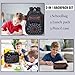 JIANYA Kids Backpack for School Boys, Cool School Bag for Elementary Kids Children 3pcs Boys Backpack with Lunch Box & Pencil Case