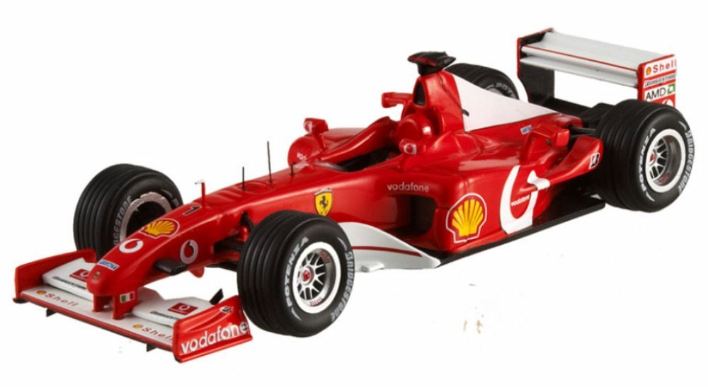 Amazon | MATTEL 1/43 フェラーリ F2002 フランスGP 2002 #1 完成品