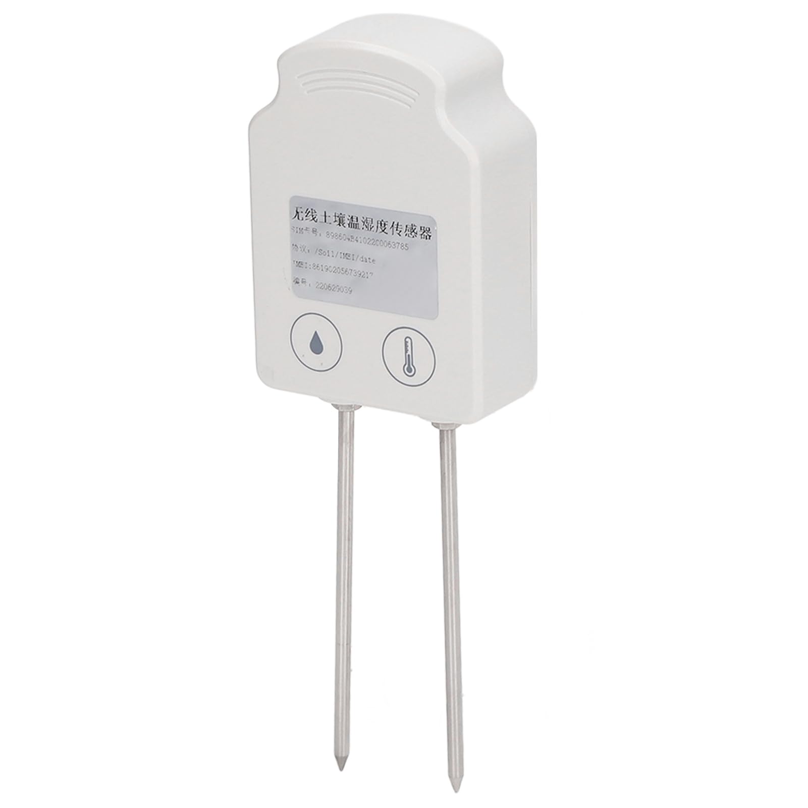 Ejoyous Sensor Inalámbrico de Humedad del Suelo Detector de Temperatura y Humedad con Sonda de 10 Cm 4G NB IOT IP67 4 a 140 F y 0 a 99,9 por Ciento de Relativa para Monitoreo de Pastos de Riego en