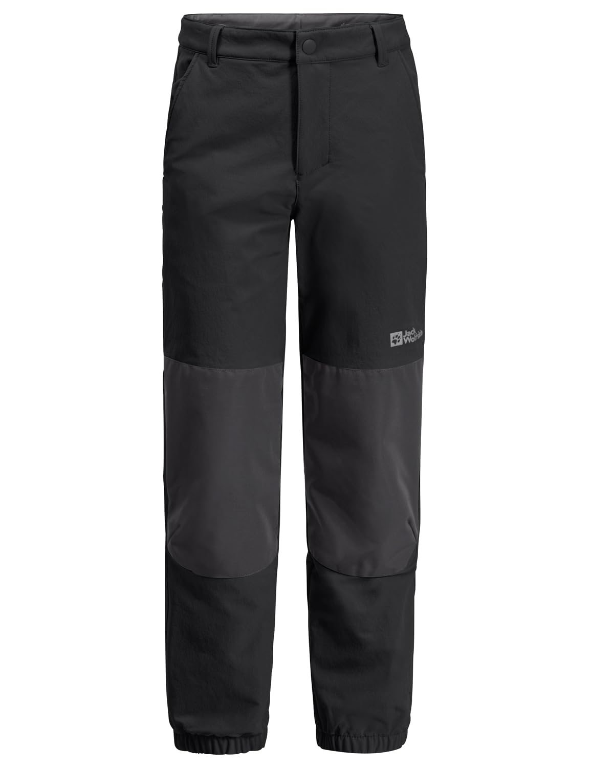 Jack Wolfskin - Rascal Winter Pants K, Pantalones para Senderismo niños Unisex, Black,