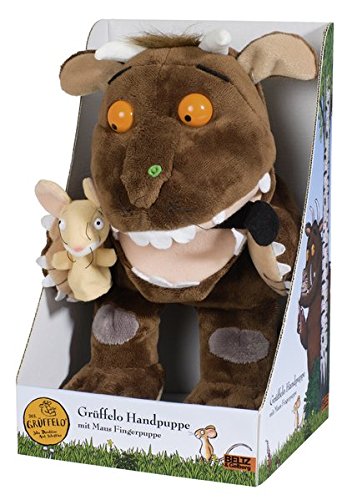 Preisvergleich Produktbild Grüffelo-Handpuppe mit Maus-Fingerpuppe Plüschtier