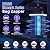 Garuted Bug Zapper Outdoor, 2026 Upgraded 3 in 1 Rechargeable Bug Zapper with 5000mAh Battery & LED Night Light, 4000V Cordless Waterproof Mosquito Zapper for Outside,Patio,Backyard,Garden Black