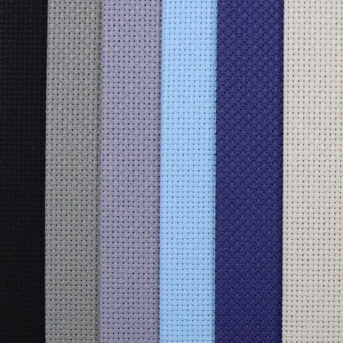 Image of KCS 6 pc of 12 inch x 18 inch (30cmx45cm) Counted Cotton Aida Cloth Cross Stitch Fabric (14CT-H)