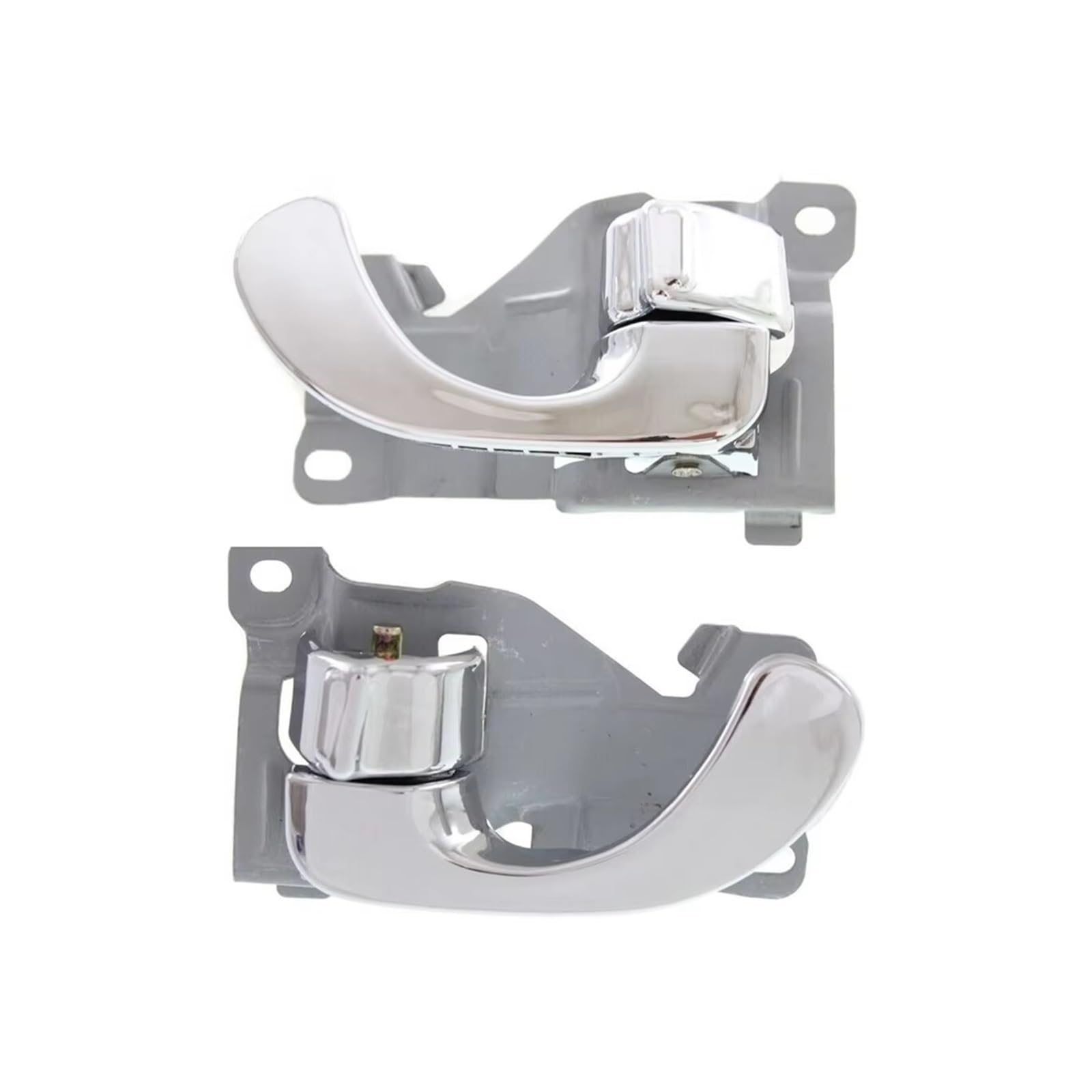 Ksjosji Interior Door Grab Handle Chrome Interior Inner CW724402 Car Door Handle for Mitsubishi for Mirage for Galant for Lancer 1997-2002 Interior Door Handle Replacement(1 Pair LH andRH)
