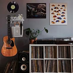FANFX Étagère murale pour guitare en bois avec support de médiators et 3 crochets en métal pour accessoires de guitare… - Les Beatles, Paul McCartney, John Lennon, RIngo Starr, George Harrison FANFX Étagère murale pour guitare en bois avec support de médiators et 3 crochets en métal pour accessoires de guitare… – Image 7