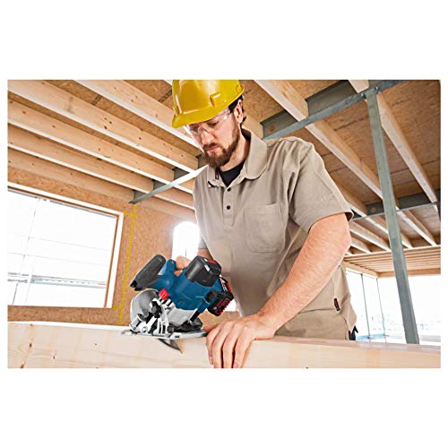 Bosch Professional 18V System Akku Kreissäge GKS 18V-LI (Schnitttiefe 90°/45°: 51mm/40mm, ohne Akkus und Ladegerät, in L… – Bild 7