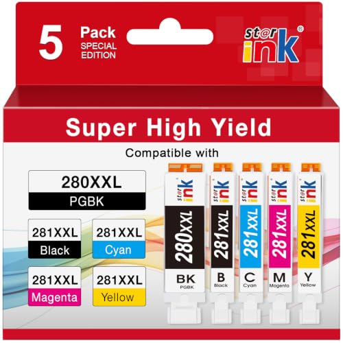 Starink PGI-280XXL/CLI-281XXL Replacement for Canon 280 281 ...