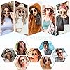 SOJOS Square Polarized Sunglasses for Women Men Small Hexagonal Polygon Shades SJ1072