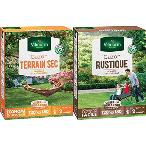 Gazon résistant à la sécheresse Vilmorin 3kg pour terrain sec - 2