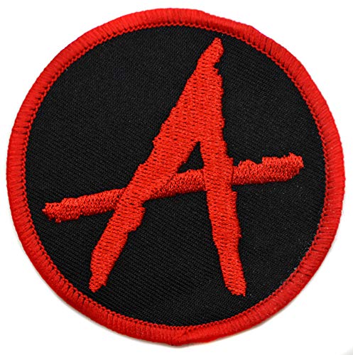topt rasta ecusson Anarchie Anarchy Anar anarchiste libertaire 7,5cm patche Badge thermocollant