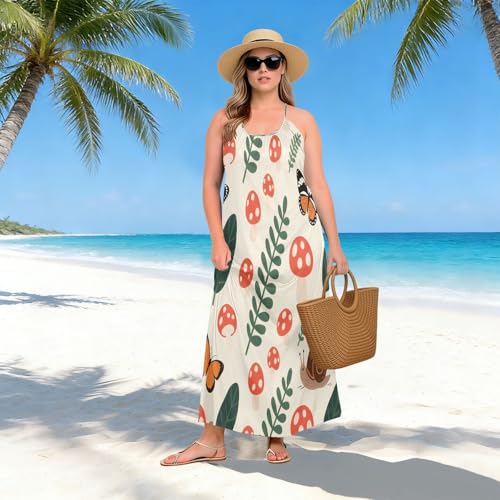 Robe caraco à dos ouvert au tombé fluide style champignon