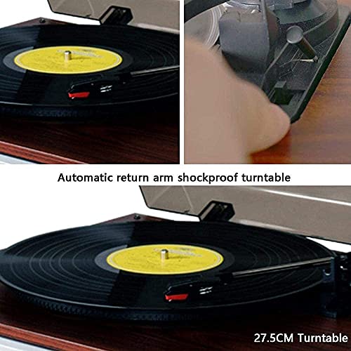 VSDEXR Tourne-Disque rétro, Gramophone, Tourne-Disque Vinyle Bluetooth à entraînement par Courroie à 3 Vitesses Tourne… - Les Beatles, Paul McCartney, John Lennon, RIngo Starr, George Harrison VSDEXR Tourne-Disque rétro, Gramophone, Tourne-Disque Vinyle Bluetooth à entraînement par Courroie à 3 Vitesses Tourne… – Image 8