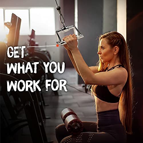 Yes4All Rotating Double D Row Handle Cable Attachment for Weight Workout, Cable Machine Accessories for Home Gym by Yes4All - Image 7