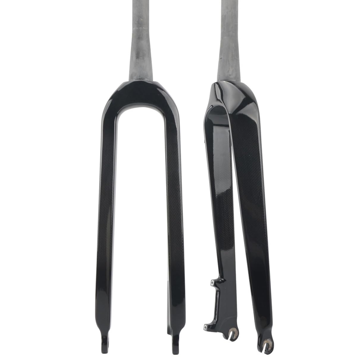 Fourche Rigide Carbone VTT - 26/27.5/29er - Pivot Conique 1-1/8 à 1-1/2 - Neuve