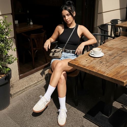 Women's Lace Detail Fashion Sneakers - image 3
