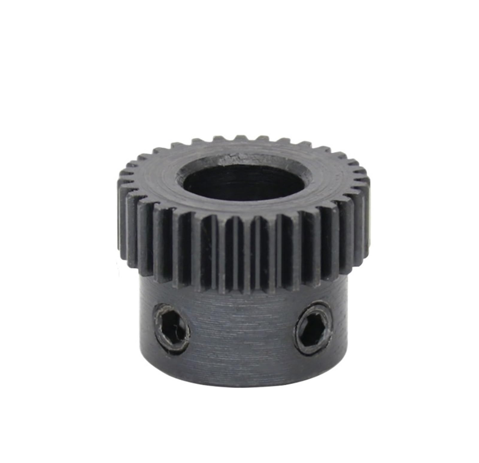 Bevel Gear Pinion Hardware Mechanical Spur Gear 0.5M-32T/34T Bore Size 5/6/8mm Mini Gear Wheel Carbon Steel Blackening Teeth Height 5mm Transmission Parts(8mm-0.5M-34 Teeth)