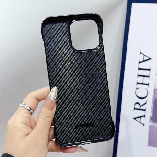 Coque rigide iPhone 16 Pro Max sans bordure et mate argent
