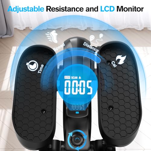 Ukeep Under Desk Elliptical, Manual Elliptical Exercise Machine, Quite Foot Pedal Exerciser thumb #5