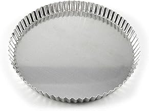 Forma Para Torta Crespa Ondulada Fundo Fixo 21cm Alumínio