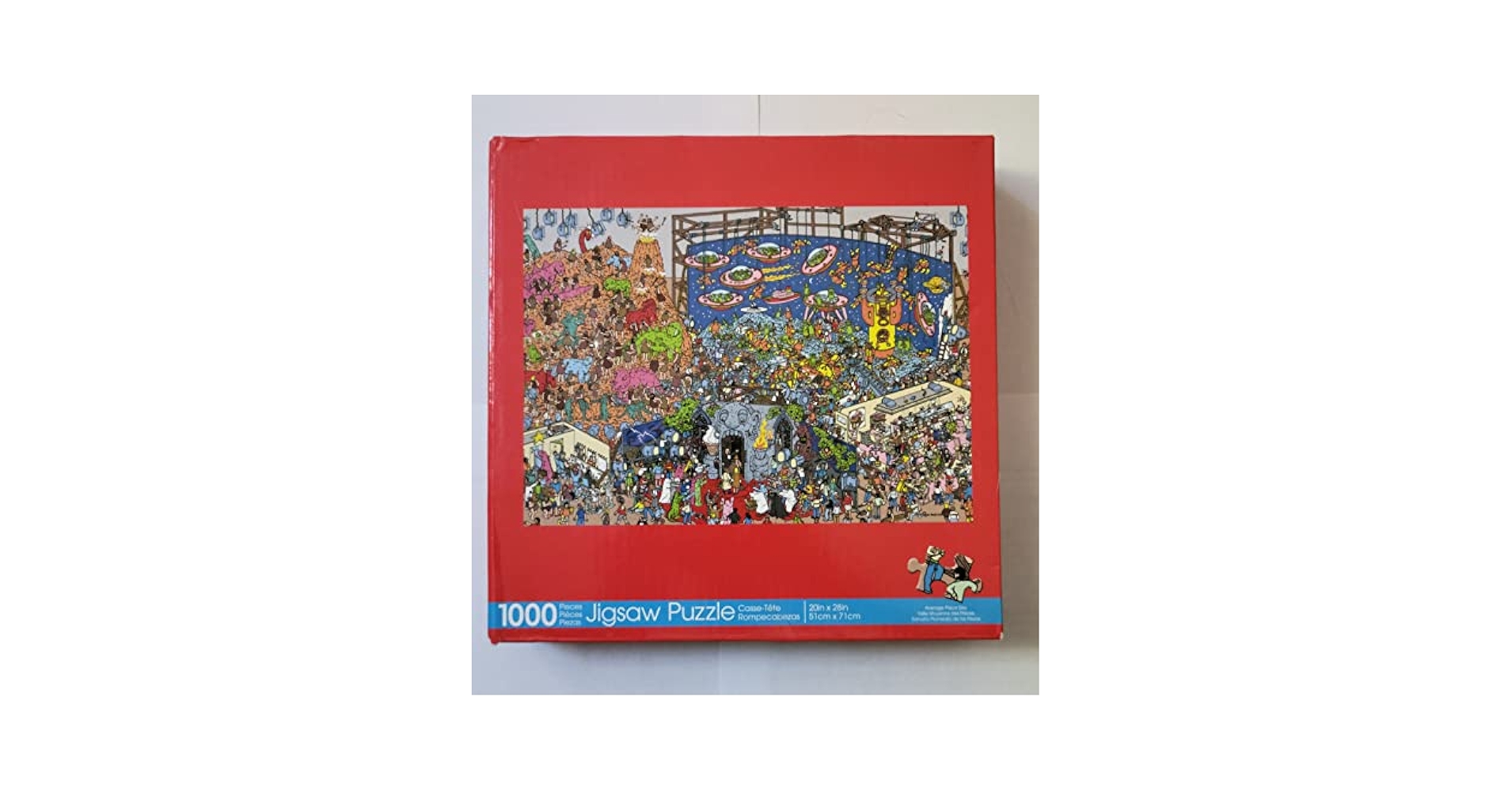 WHERE'S WALLY? 1000ピースパズル Where's Wally Puzzle Horseplay in Troy Jigsaw-1000 | eBay