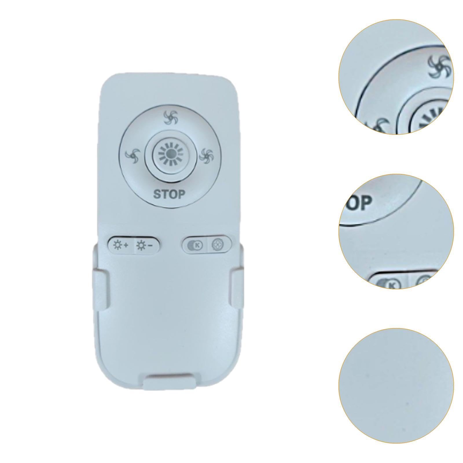 Télécommande pour Ventilateur de Plafond avec Lumière pour Ventilateurs Invisibles,