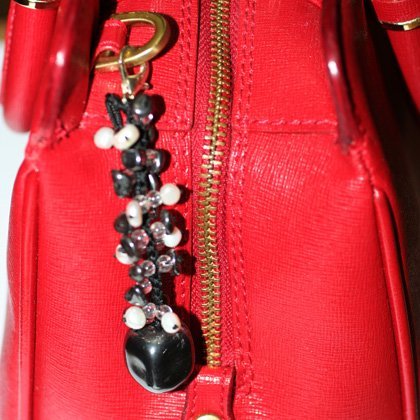 Aries Birthstone Crystal Charm - Hematite - Pack of 5