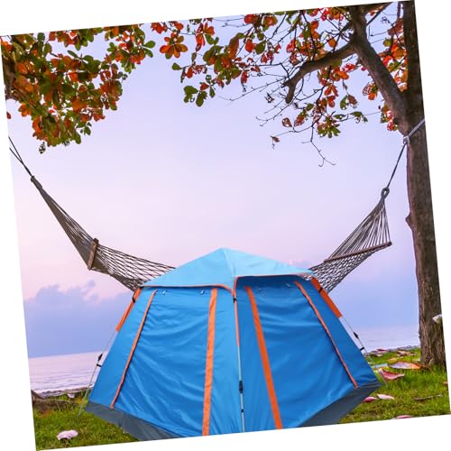 Carpa plegable de camping de tela Oxford espaciosa para 2 personas miniatura 5