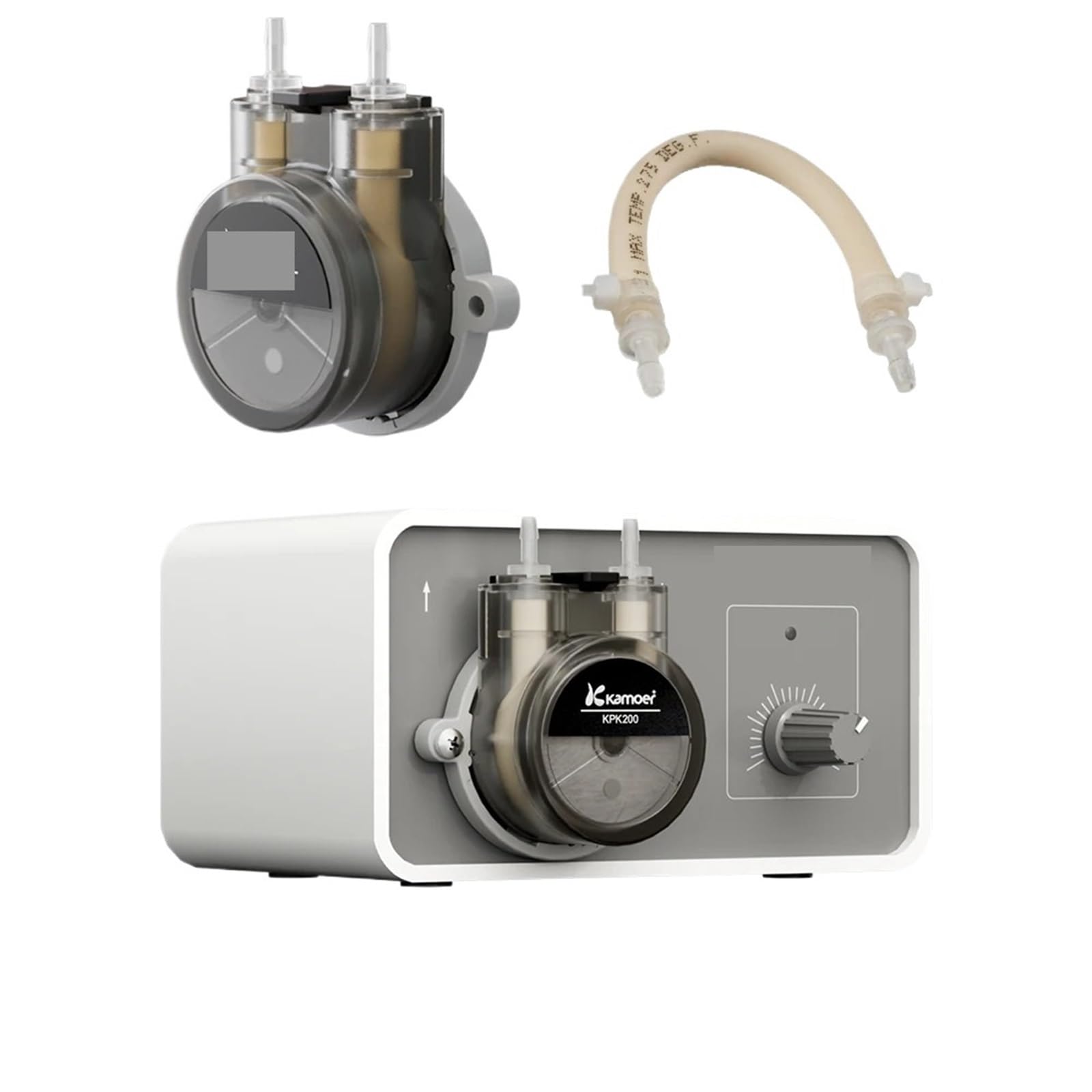 1 szt. M1-KPK200 pompa perystaltyczna o zmiennej prędkości 12 V 25-150 ml/min DIY akwarium woda