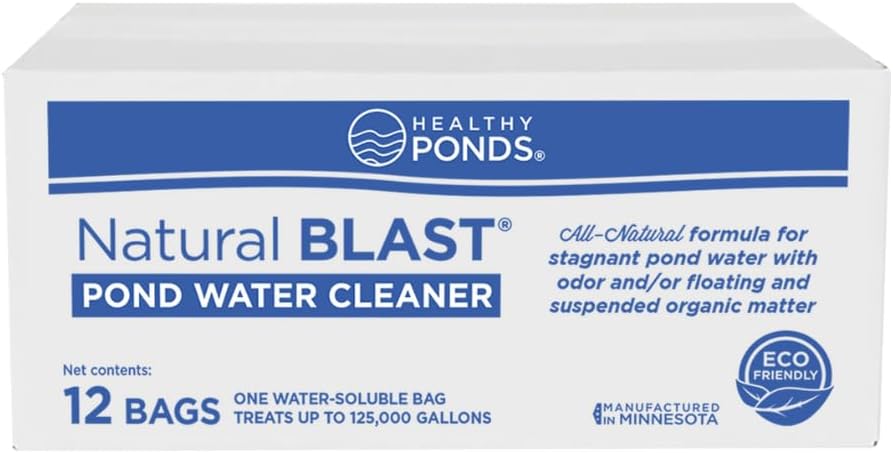 - Healthy Ponds Pond & Water Cleaner Treatment Natural Blast