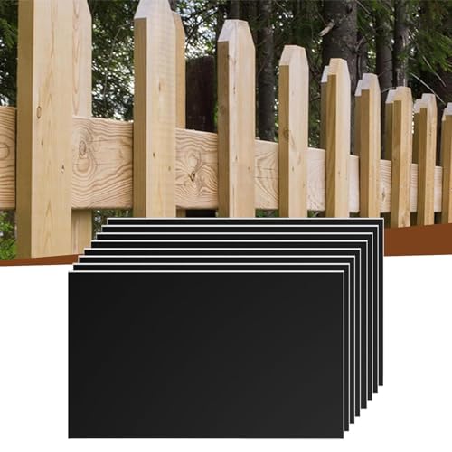 Manga de poste de madera impermeable autoadhesiva y protector de vallas exterior 3