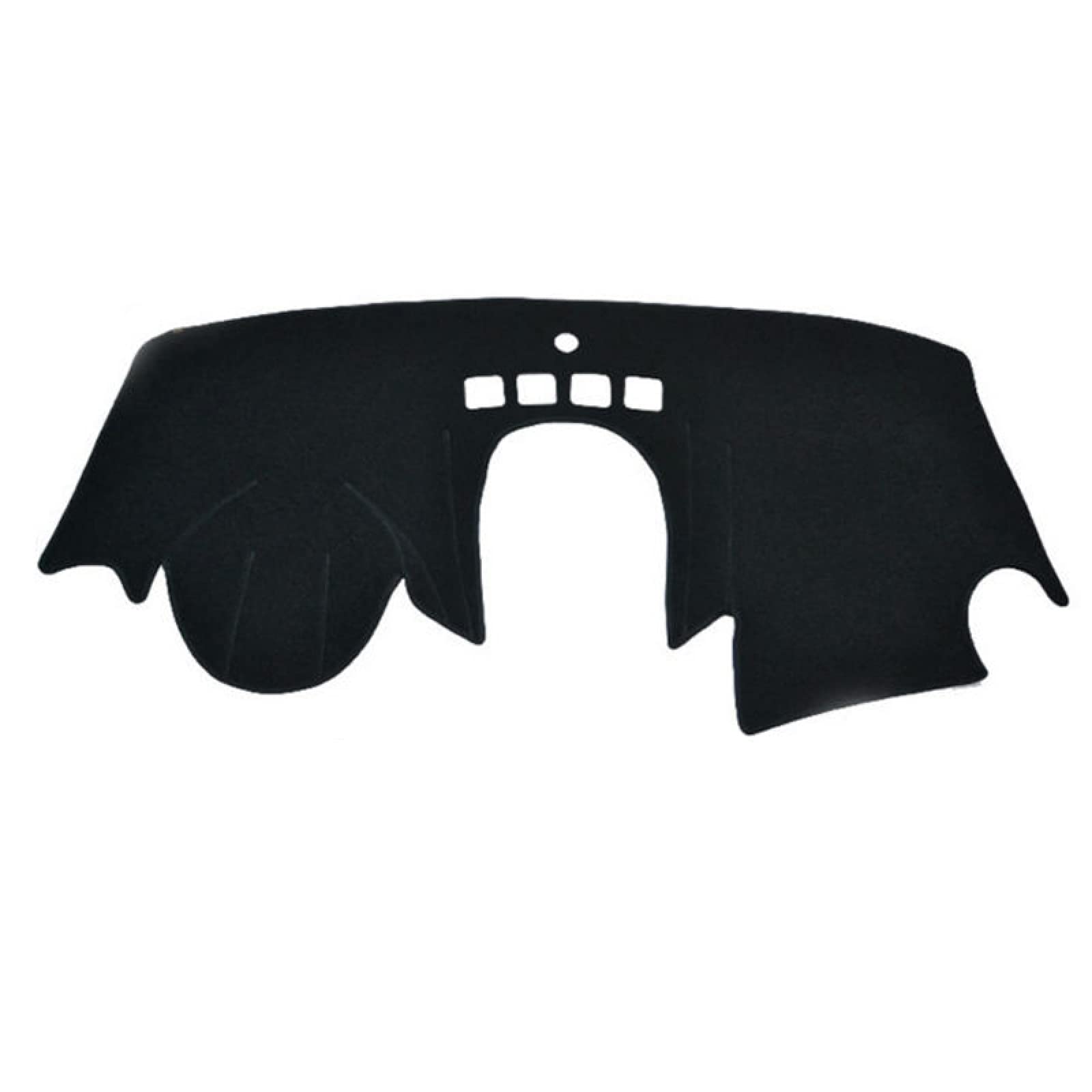 Light-proof pad For Ford Fiesta 2018-2009 With NAV Car Dashboard Cover Dash Mat Dash Pad Carpet Anti-UV