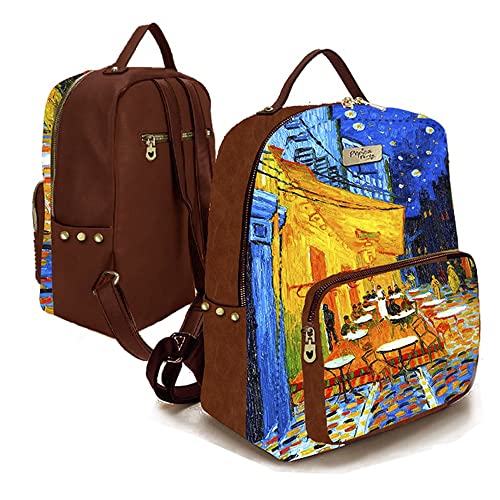 Pepita Pérez Coffee Terrace Picture Backpack, multicoloured, 34cm