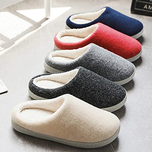 Guoluofei Womens And Mens Slippers Furry Cozy Memory Foam House Shoes Indoor Outdoor Faux Fur Warm Comfy Slip On Breathable #TOP1