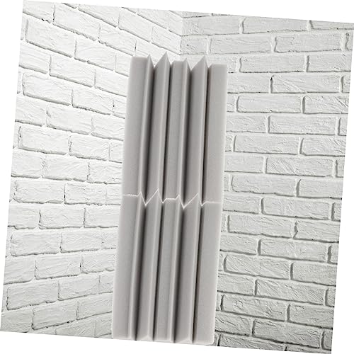 Totority 4pcs Trampas de Bajo en Esquina para Aislamiento Acústico Paneles de Absorción de Sonido Espuma para Ktv Estudio Hogar miniatura 7