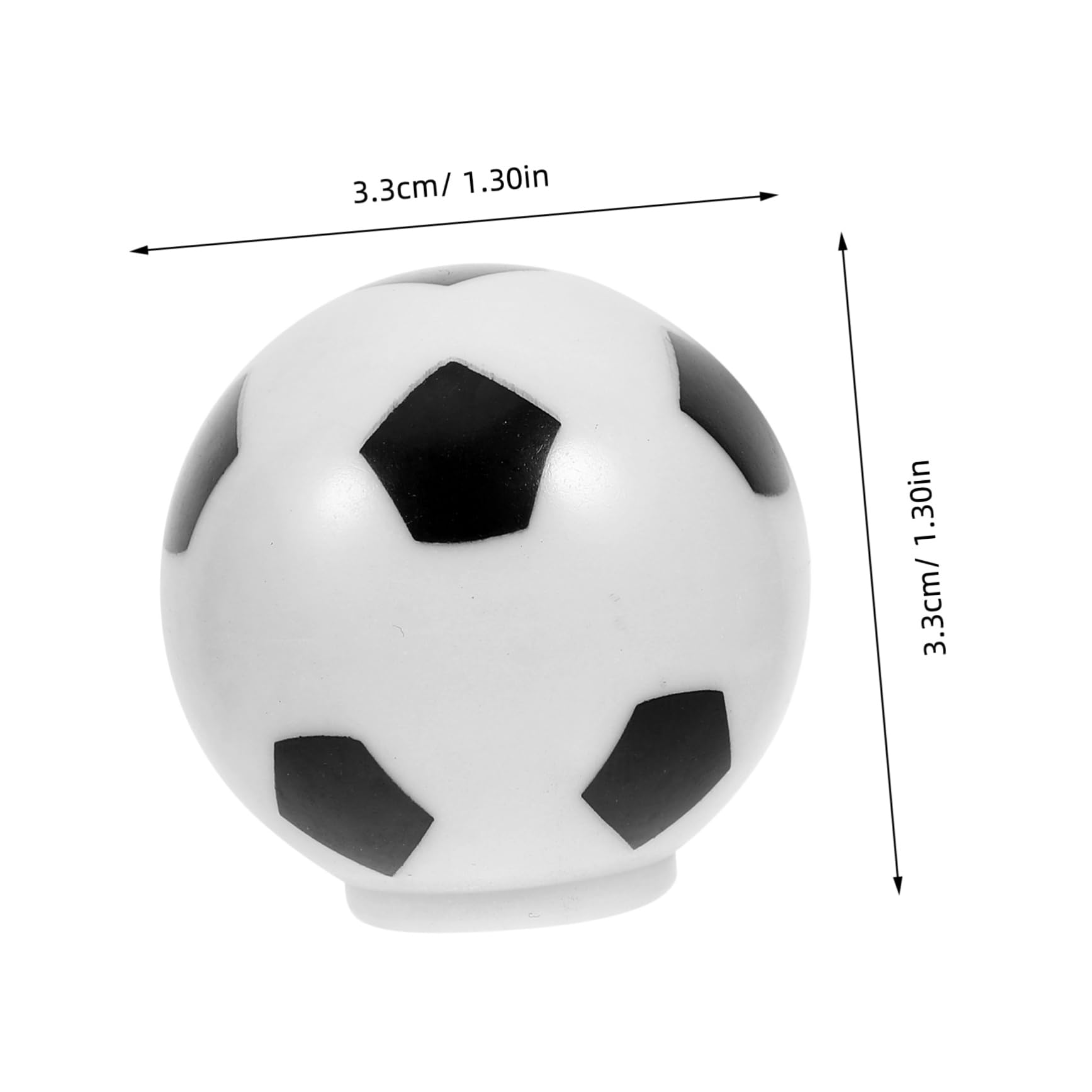 ULDIGI Unique Design Boys and Girls Cabinet Handles 8pcs Soccer Theme Drawer Pulls Plastic Anti-Collision Pulls