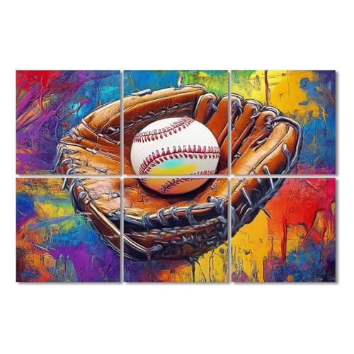 Paneles acústicos artísticos 6 pack para absorción de sonido, adhesivos, 72 x 48 pulgadas miniatura 1
