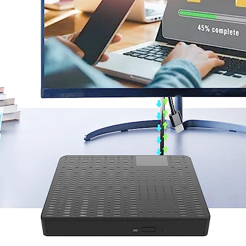 Lectora externa de CD y DVD con interfaz dual USB 3.0 y tipo C miniatura 6