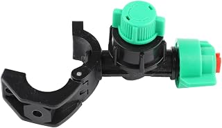 Anti Drip Nozzle for Garden Watering, Adjustable Flow Rate Sprayer with Switch Button, Drip Tape Connector for Irrigation Systems, Agriculture Accessories(B)