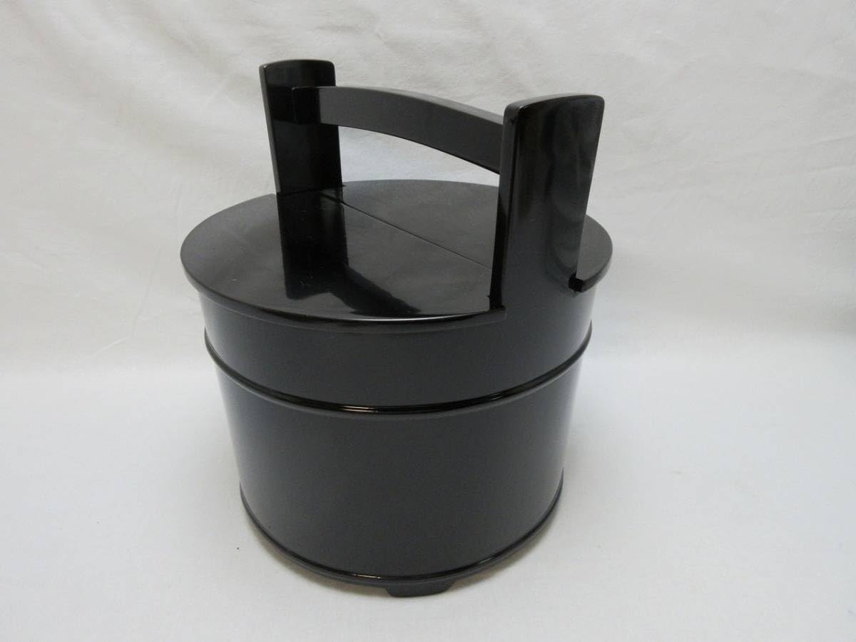 Amazon.co.jp: 409726 ほぼ 塗師 岡本陽斎作 茶道具 木製黒塗