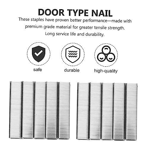 Uonlytech 5 Pack de 5000 Grapas para Clavadora de Puertas, Clavos de Repuesto para Tapicería miniatura 7