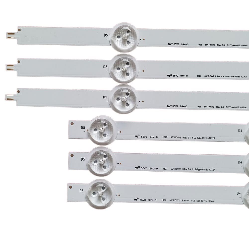 Kit/12 Stück LED-Streifen Für 50LN5700 50LA621 50LN542