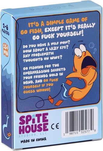 Go F Yourself! - The Grown Up Go Fish Card Game You've Always Wanted, Bold and Vibrant Colors, 2.5 x 1 x 3.5 inches - Image 2