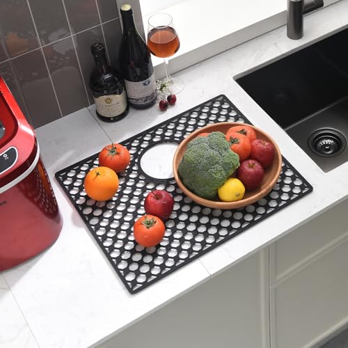 Tapete de silicona para fregadero de 22.6 x 17.6 pulgadas miniatura 2